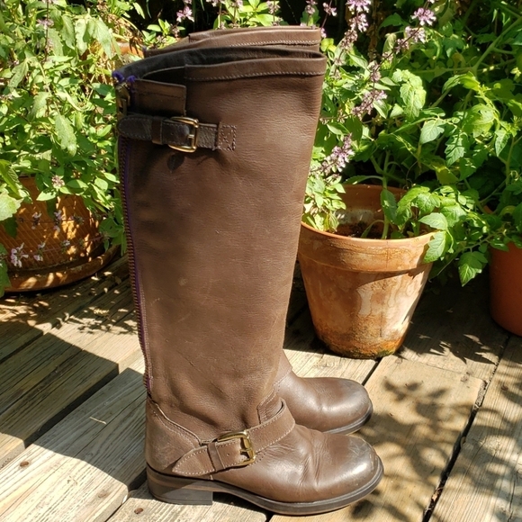 STEVE MADDEN Lindley Contrast Zip Boot 6.5 - Picture 5 of 16